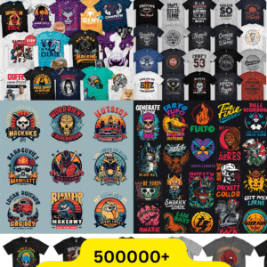 🔥 500,000+ svg mega bundle – 53gb of t shirt designs, clipart & cut files | perfect for cricut & silhouette projects