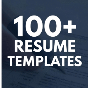 Premium Digital Products in India 100+ RESUME TEMPLATES