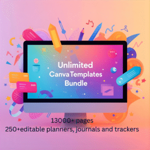 canva template bundle